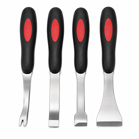 3-Piece Urethane Scraper Set – Soft or Hard Handle