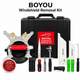 10-Piece Powered Windshield Removal Kit with Electric Winch
