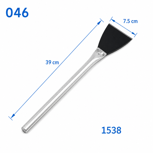 Extended-Handle Urethane Scraper – 39 cm Long-Reach Tool