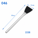 Extended-Handle Urethane Scraper – 39 cm Long-Reach Tool