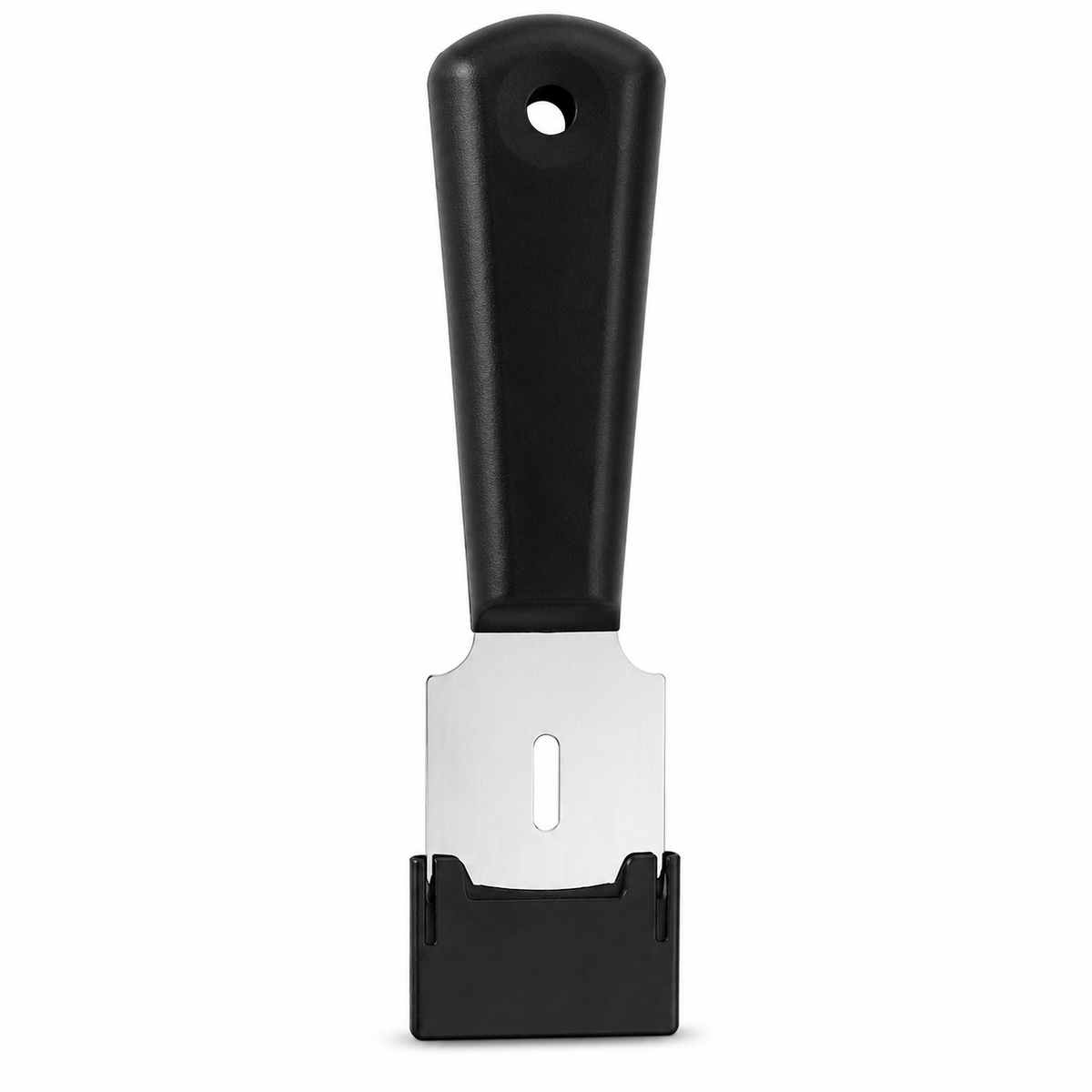 Wide-Blade Urethane Scraper – Plastic Handle Auto Glass Removal Tool
