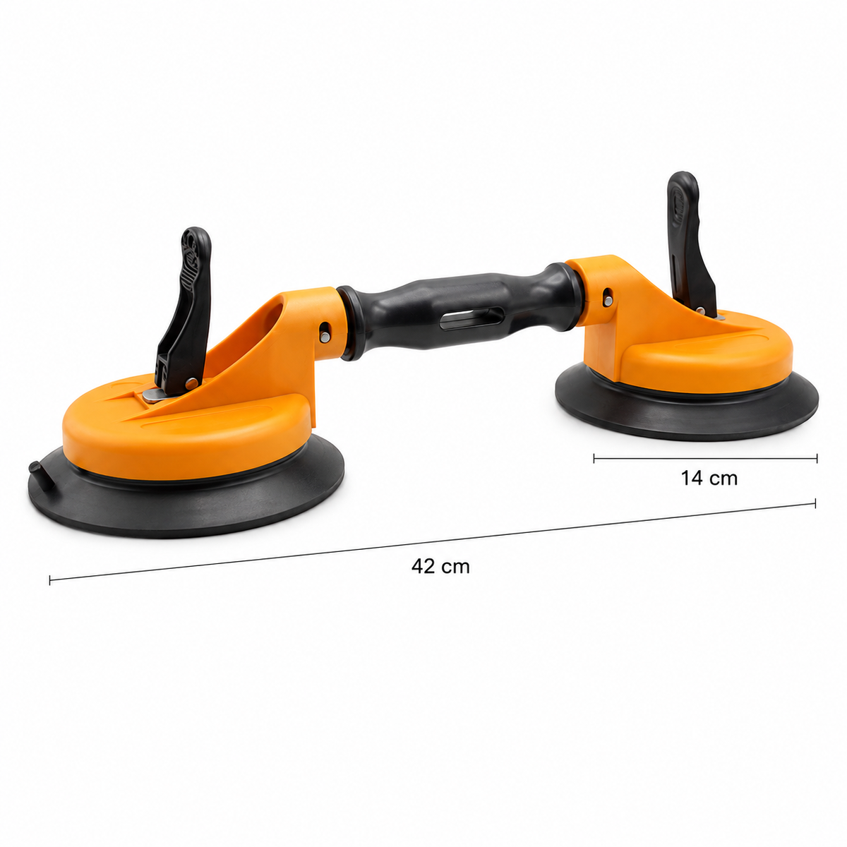 Lightweight Double Suction Cup Glass Lifter